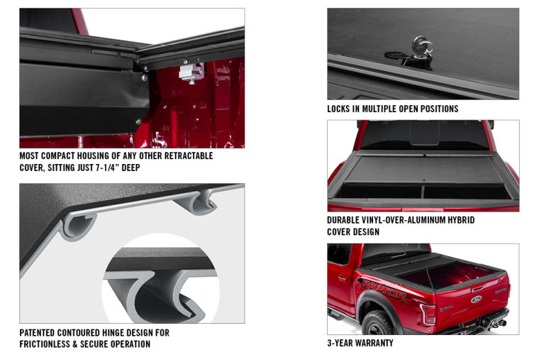 Roll-N-Lock M-Series - 20-24 Silverado/Sierra 2500/3500, 6.6'